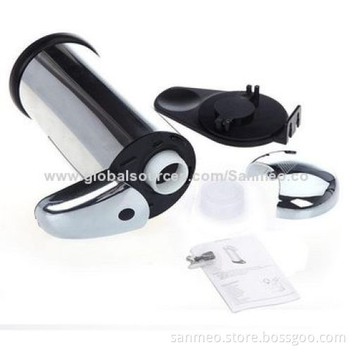 Automatic Sensor Soap Dispenser, Built-in infrared Smart Sensor, Base Wall-mounted Stainless Steel